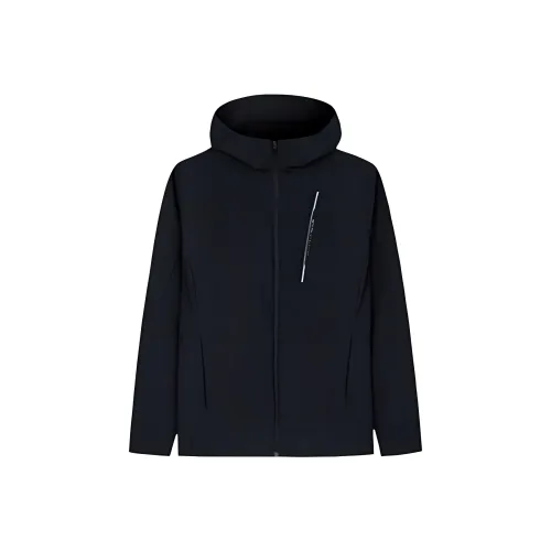 Anta Variety Training Collection Trench Coat Men's Basic Black/Basic Black