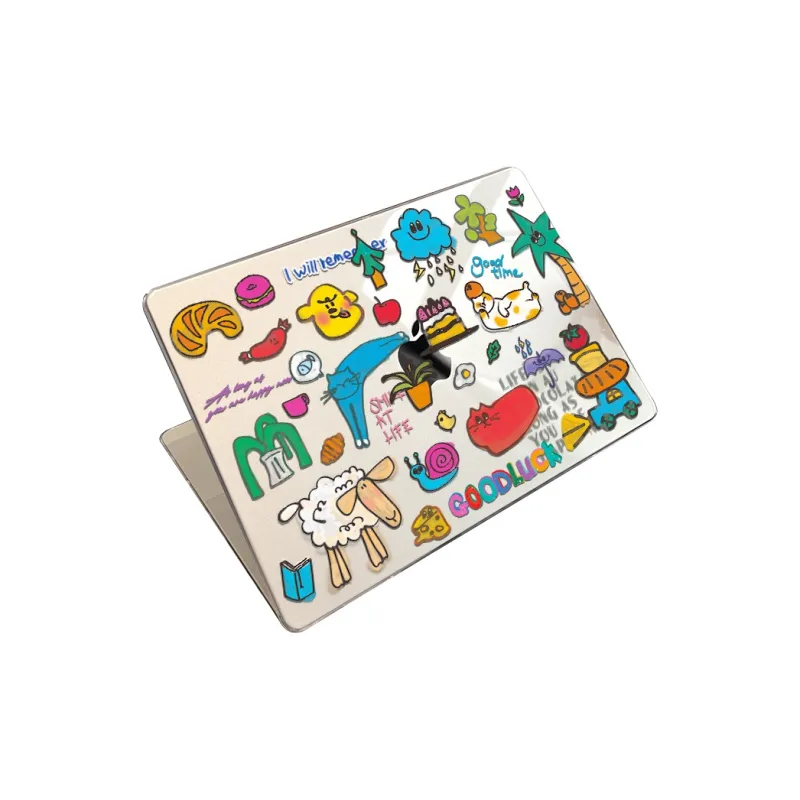 MOROCK Compatibility MacbookAir Computer Lightweight Transparent Laptop Cases & Skins-42