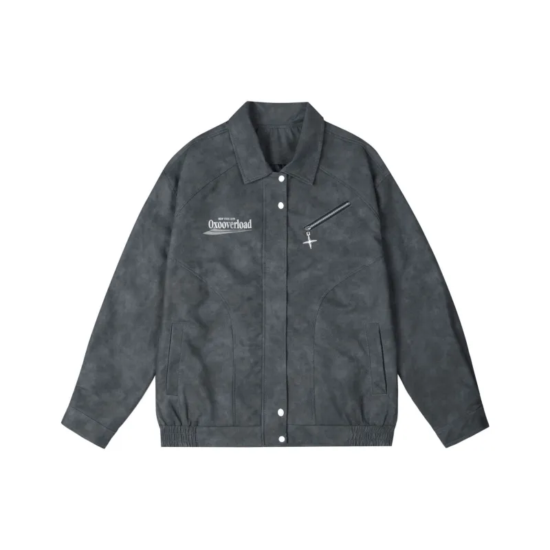 OXO OVERLOAD Leather Jacket Unisex-6