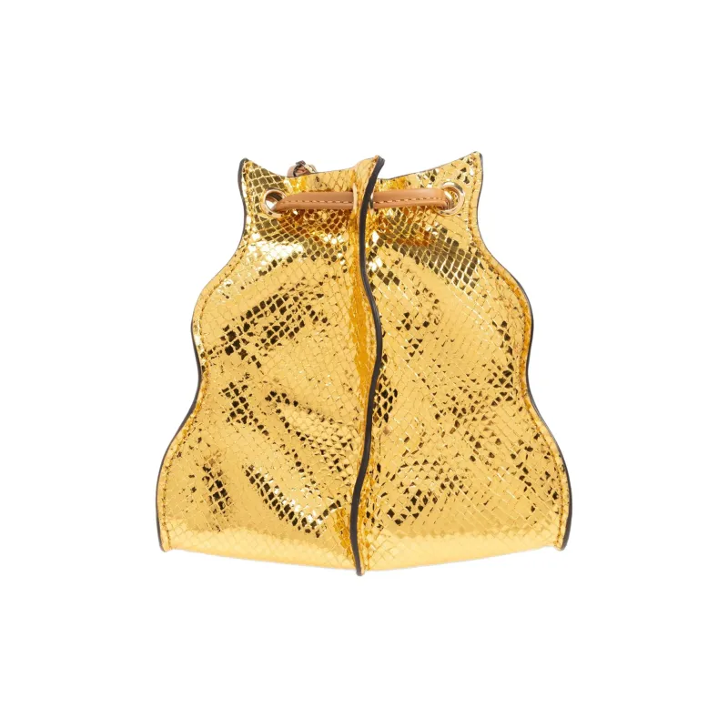 Ulla Johnson Goatskin Shoulder Bag Women's Gold-2