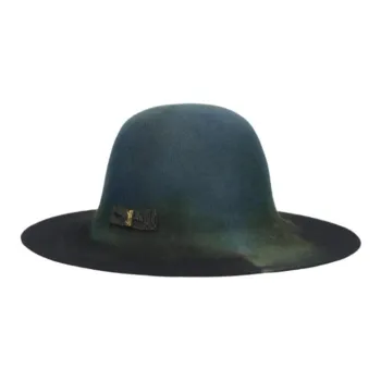 Borsalino Felt Top Hats Unisex Green