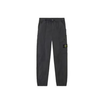 STONE ISLAND SS25 Cargo Pants Men's Charcoal Gray