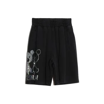 TCH Loose Fit Shorts Unisex Black