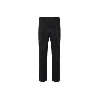 Homme Plissé Issey Miyake Mc March Pleated Straight leg Trousers