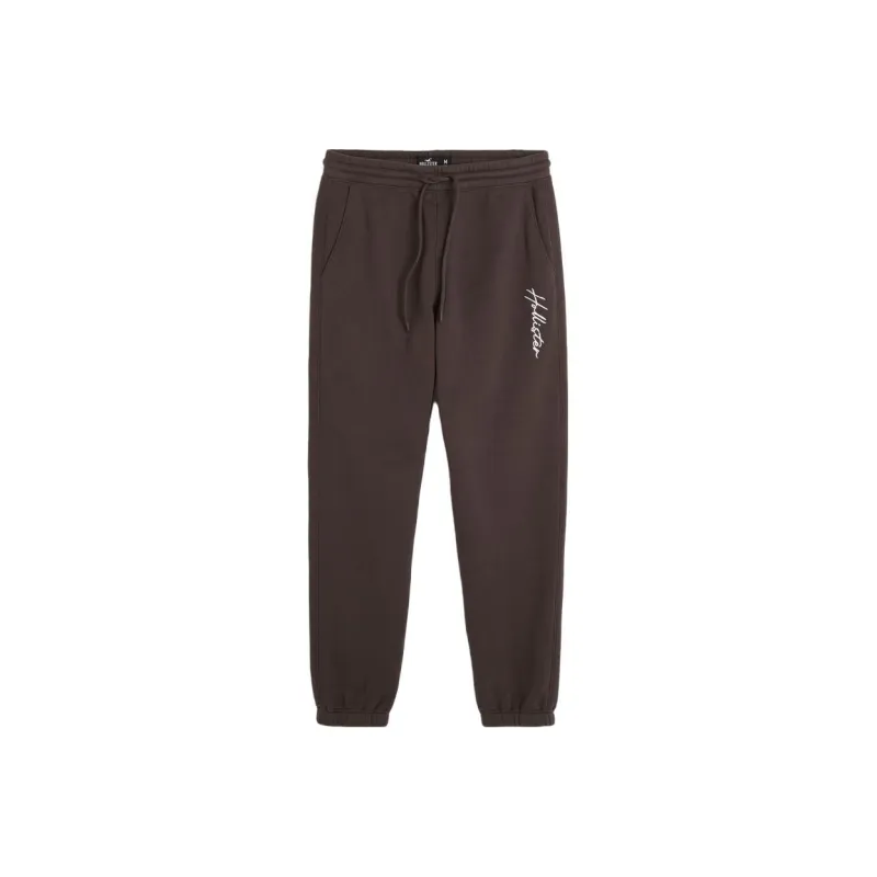 Hollister Casual Pants Men Dark Brown-0