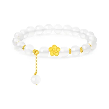 Lao Feng Xiang Chalcedony Bracelets Women's