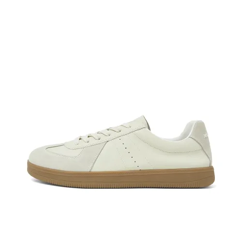 COMELY Low Top Casual Shoes Men's Ecru