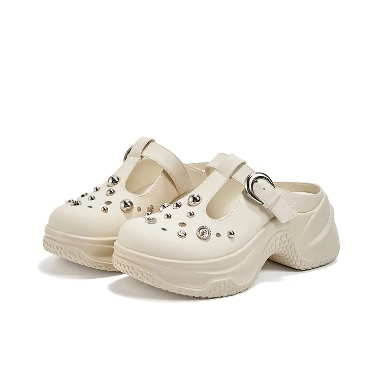 DAPHNE Composite Sole Odor Resistant, Abrasion Resistant Closed Toe Slippers Women's-1