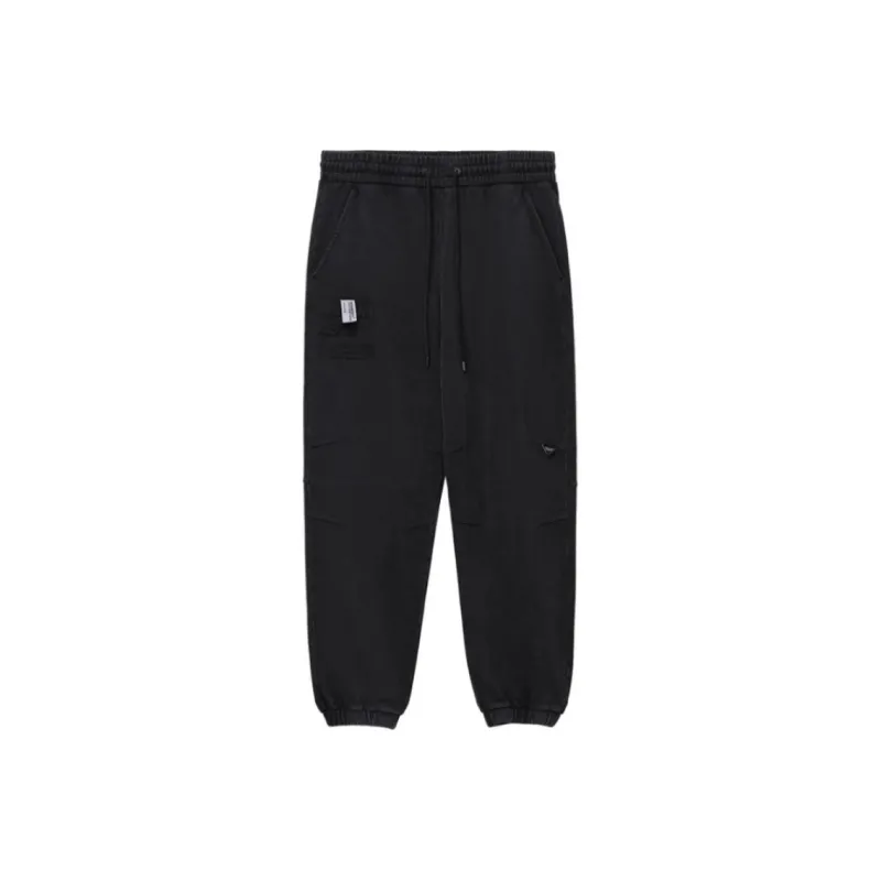 MUSIUM DIV Logo patch Track Pants-0