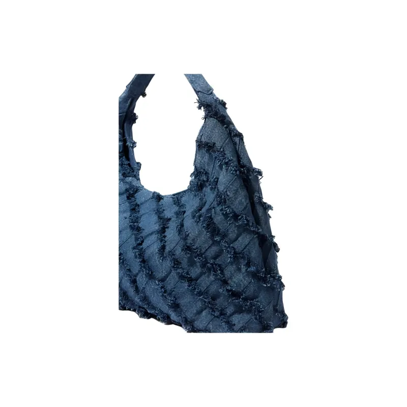 Other Stories Cotton Handbag Women's Blue-2