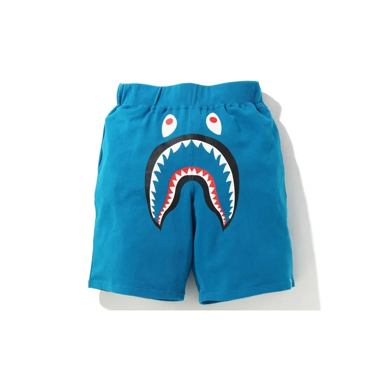 Bape Shark Wide Sweatshort-6