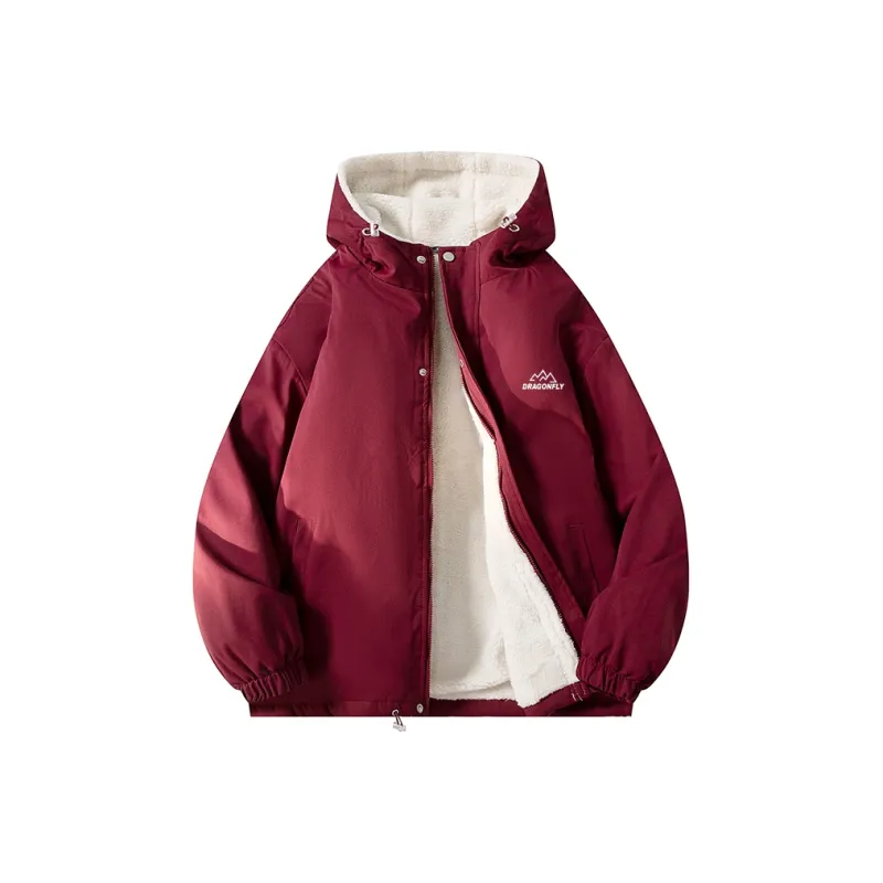 RED DRAGONFLY Puffer Jacket Unisex-8