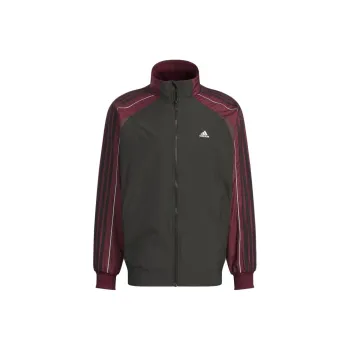 Adidas Beyond The Stripes Jackets Coats Unisex Black/Chestnut