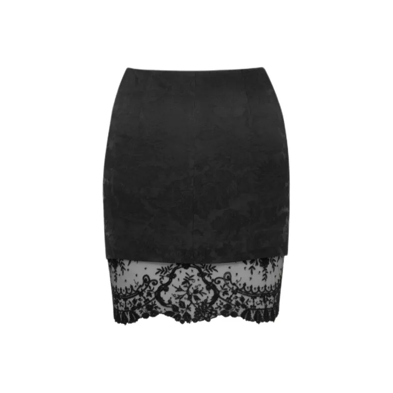 SAINT LAURENT Casual Short Skirts Women's Black-1