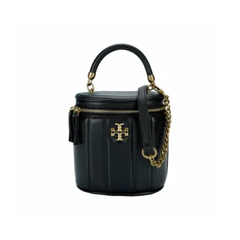 TORY BURCH Kira Leather Handbag, Shoulder Bag, Crossbody Bag Regular Women's Black