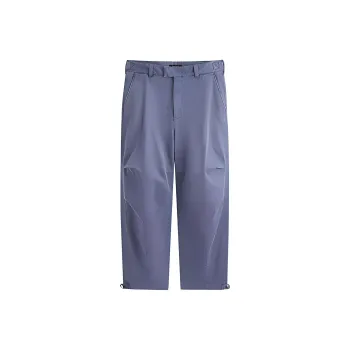 PEACEBIRD MEN Casual Pants Men Purple 1 Straight Fit