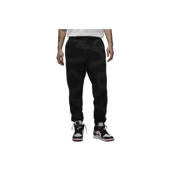 Jordan AirWordmark Collection Knitted Sports Pants Men's Gray Black