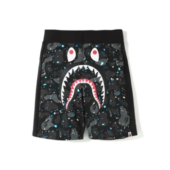 A BATHING APE Ultimate Space Camo Sweatshorts