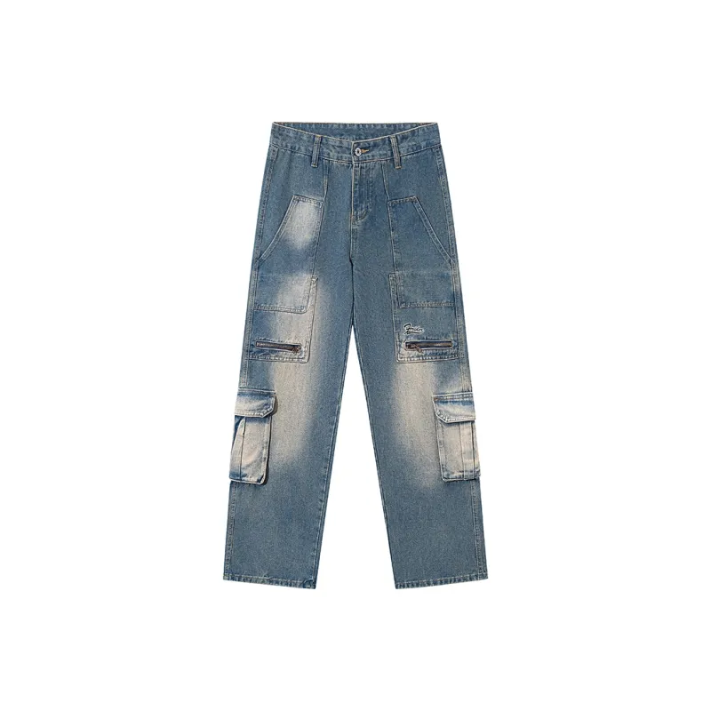 FORIDER Jeans Unisex Nostalgic Blue-0