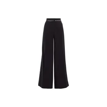 Mugler Hook eye Wide Trousers