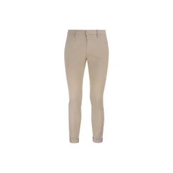 Dondup Mid Rise Straight Leg Trousers