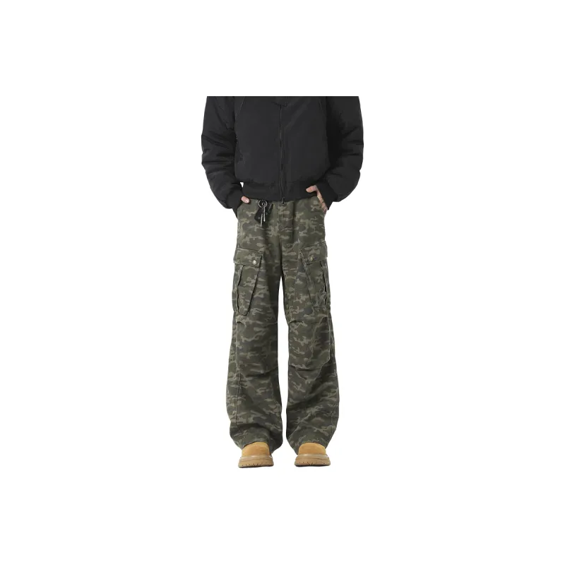 SZSX Cargo Pants Unisex Army Green-0