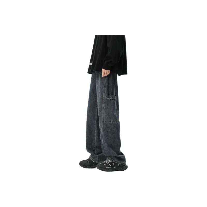 YOUSHIQI Jeans Unisex-3
