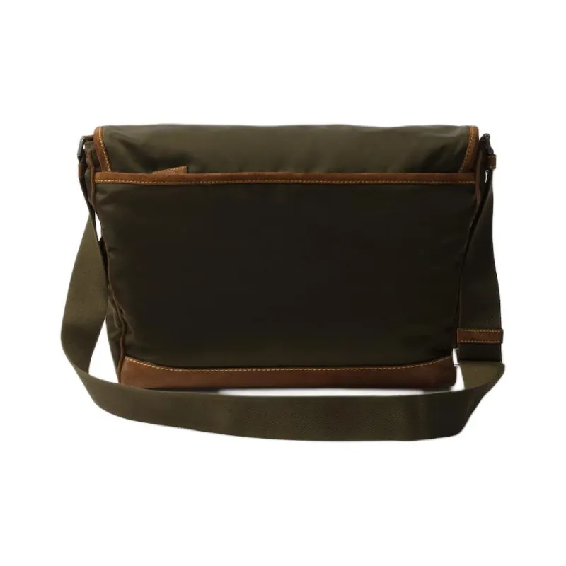 PRADA Re Nylon With Suede Crossbody Bag, Shoulder Bag Tubas Men's Cocoa-2
