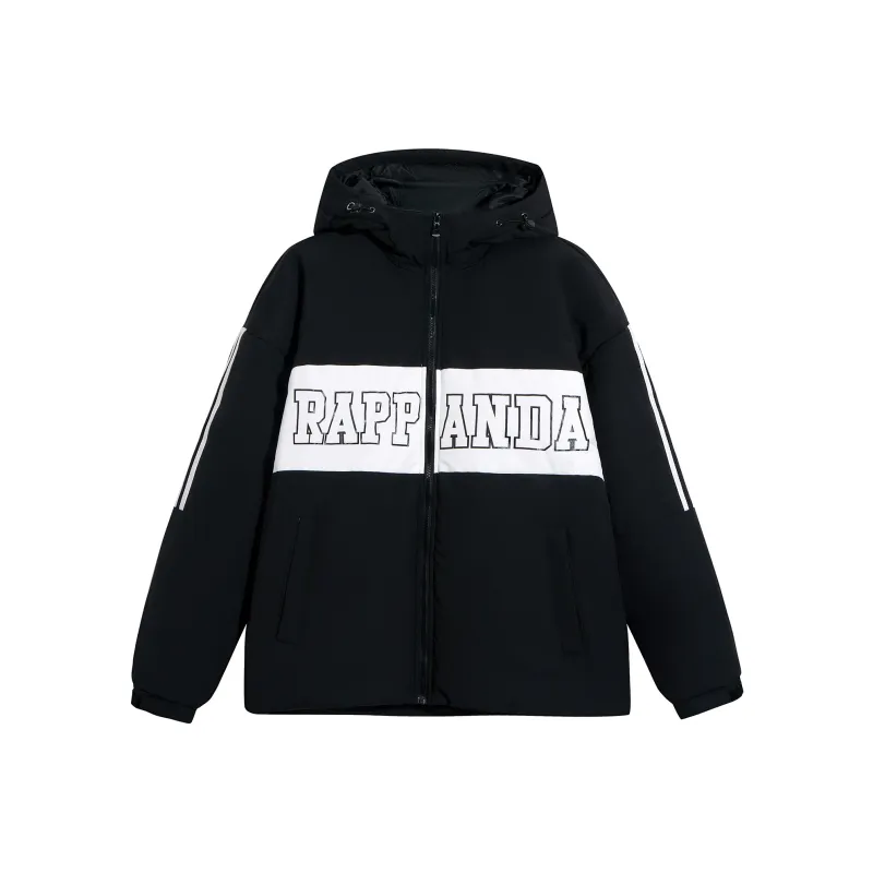 RAP PANDA Puffer Jackets Unisex-4