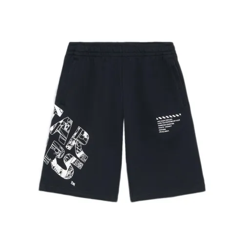 LiNing x XINGQIUDAZHAN LIANMINGKUAN SS22 Casual Shorts Men's Black