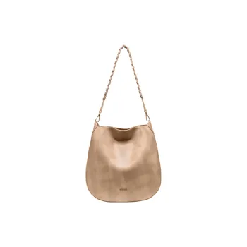 Tanita West Cow Leather Tote Bag, Shoulder Bag Large Size Women's Milk Tea