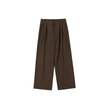 WULISHAONIAN Suit Trouser Unisex Hot Chocolate