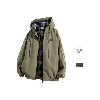 YOSICIL Leather Jacket Unisex Moss Green