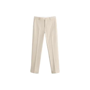 ZARA Suit Trousers Men White