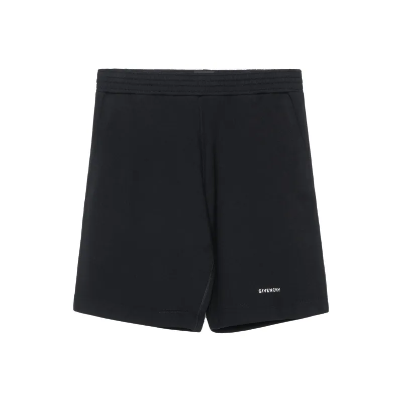 Givenchy Boxy Fit Logo Bermuda-0