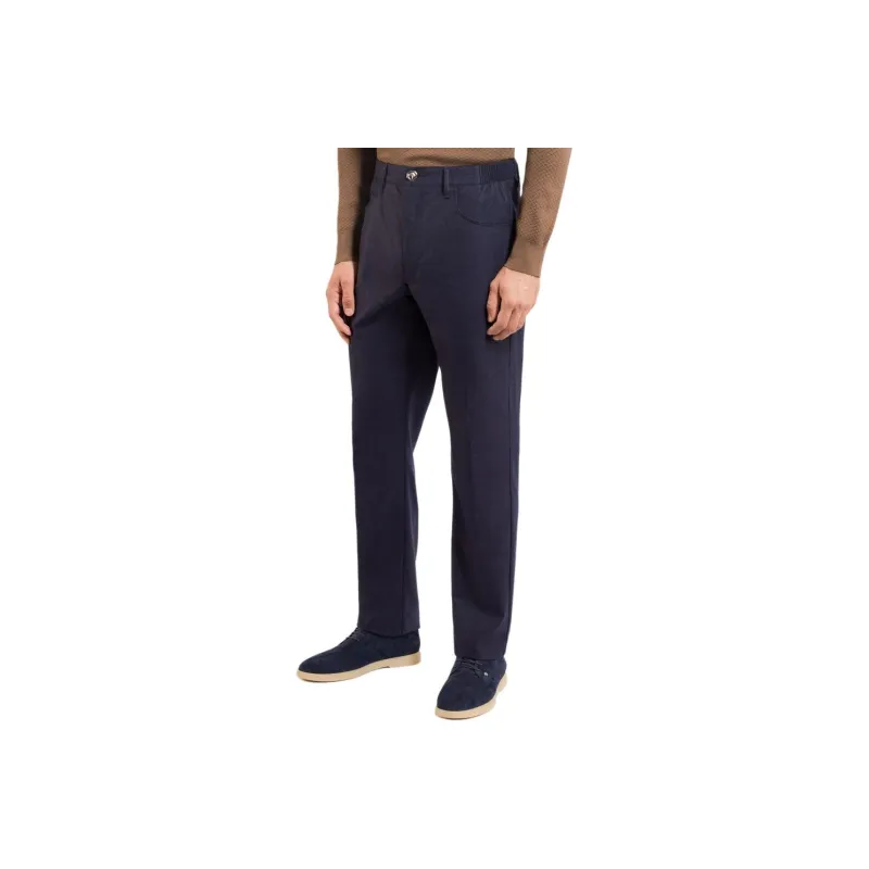 STEFANO RICCI Casual Pants Men's Blue-0