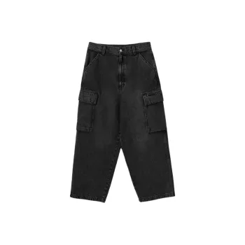 Beams Jeans Men Black