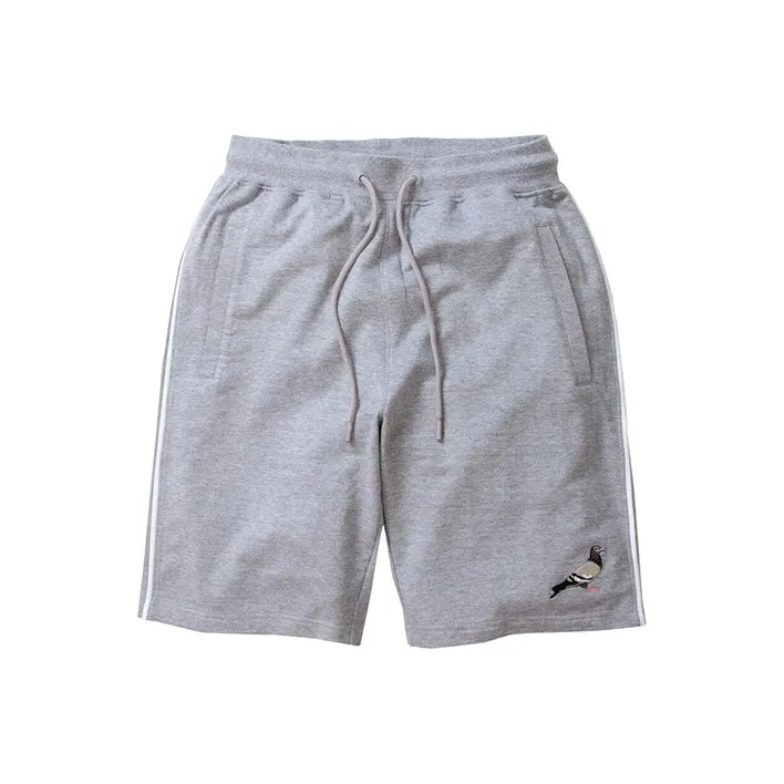 Staple Loose Fit Shorts Unisex Light Gray-0