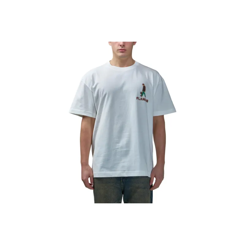 Flaneur Homme T Shirt Men's White-0