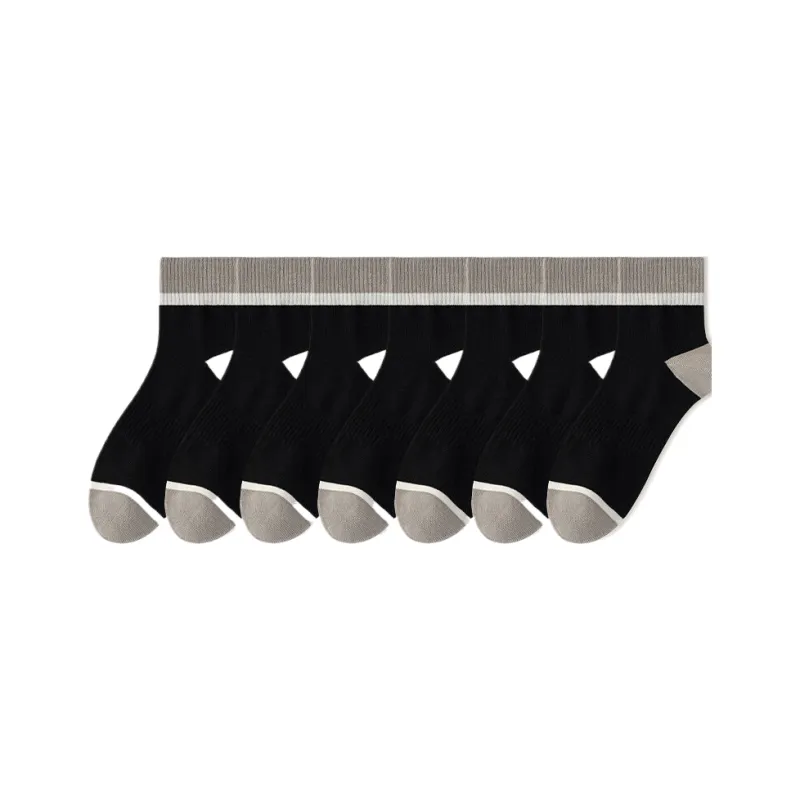 Lan Miao Ankle Socks Men's 7 Pack-8