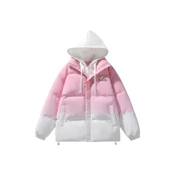 Warrior Puffer Jacket Unisex Pink