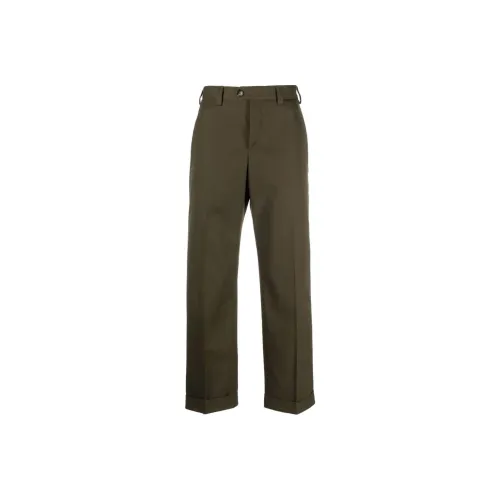 PT Pantaloni Torino Casual Pants Men's Khaki Green