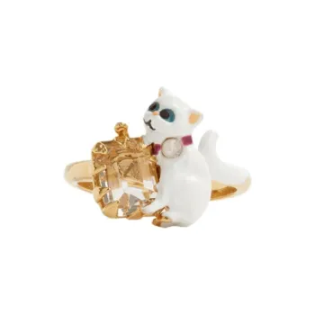LES NEREIDES Brass Rings Women's Gold