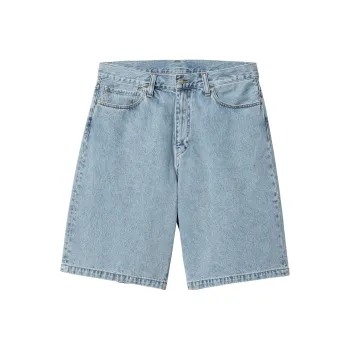 Carhartt WIP Logo detail Denim Shorts