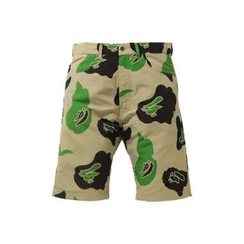 A BATHING APE Def Camo Wide Shorts
