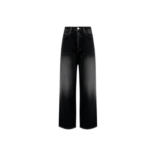 DOENU Jeans Unisex Black Gray Color