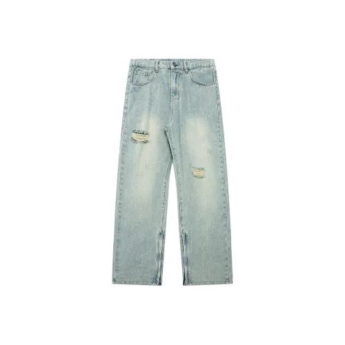 AI3 Jeans Unisex Yellow Mud
