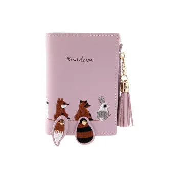 ALOENEY PU Coin Purse Women's Multicolor