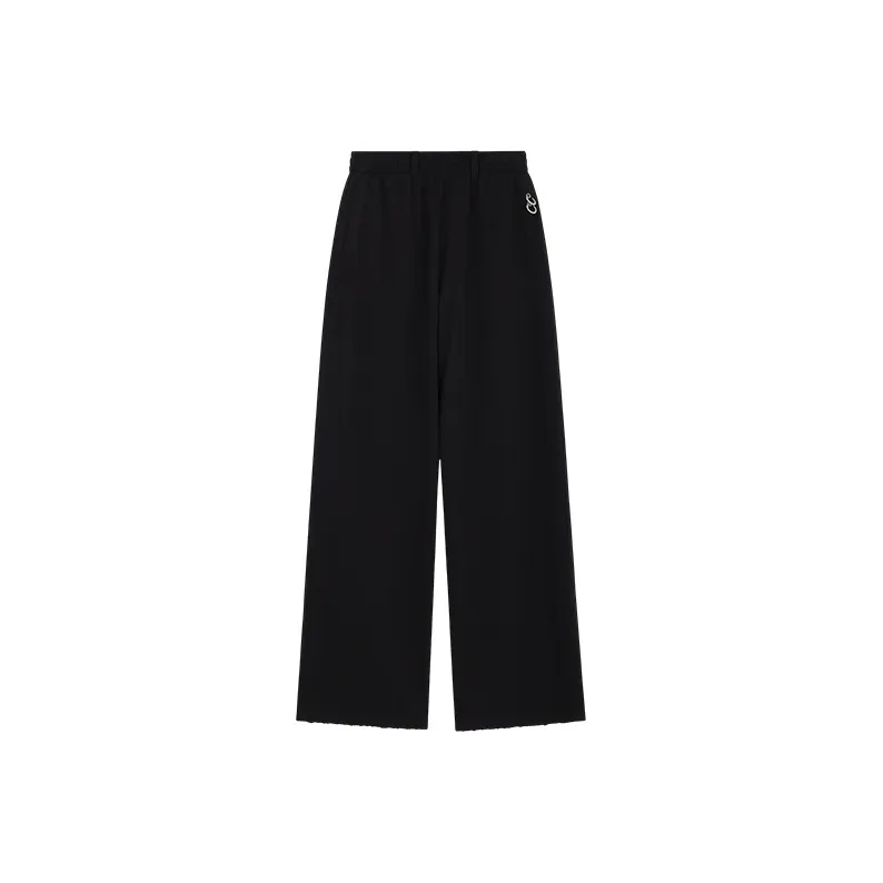 WE11DONE Casual Pants Unisex Black-0