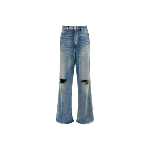 MM6 Maison Margiela Distressed 5 Pocket Jeans